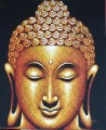Cabeza de Buda en budismo negro.